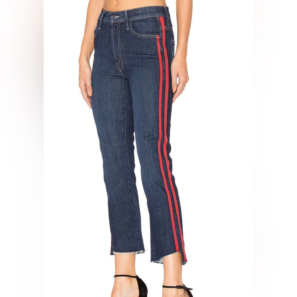 MOTHER Insider Crop Step Fray Speed Racer